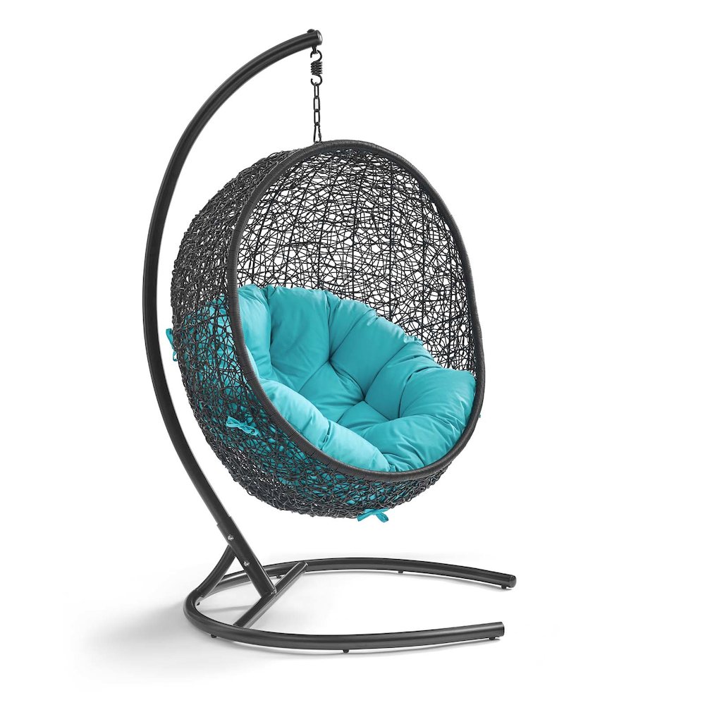 Encase Swing Outdoor Patio Lounge Chair. Picture 1