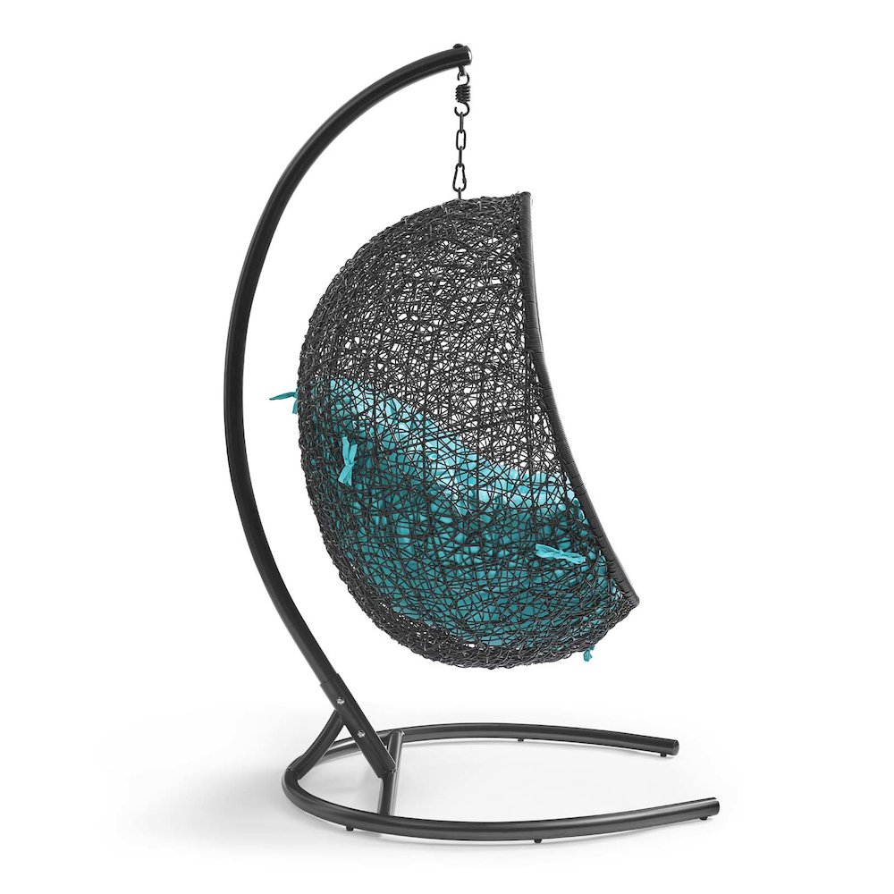 Encase Swing Outdoor Patio Lounge Chair. Picture 2
