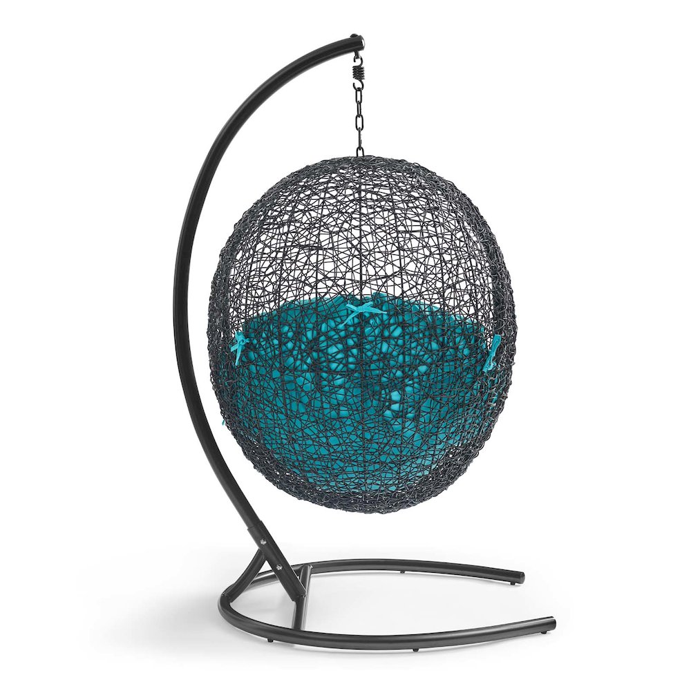 Encase Swing Outdoor Patio Lounge Chair. Picture 3