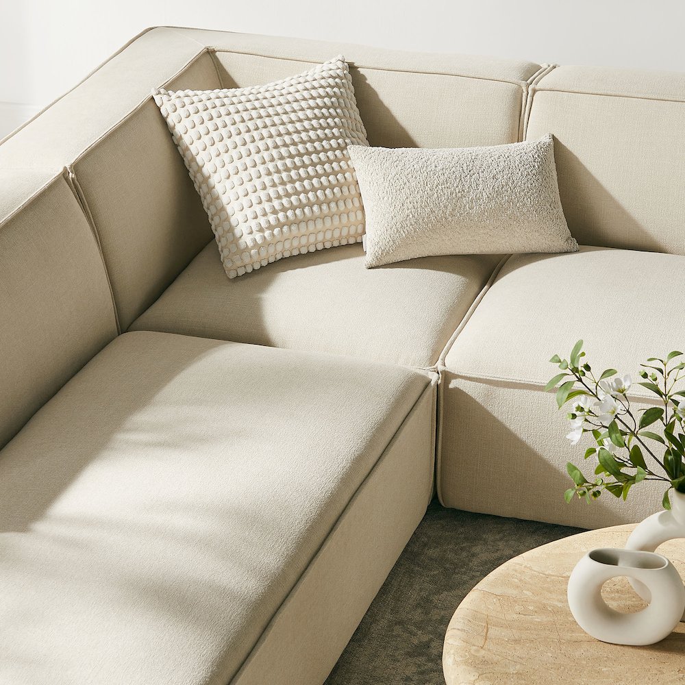Restore 6-Piece Performance Fabric Upholstered U-Shaped Sectional Sofa. Picture 12