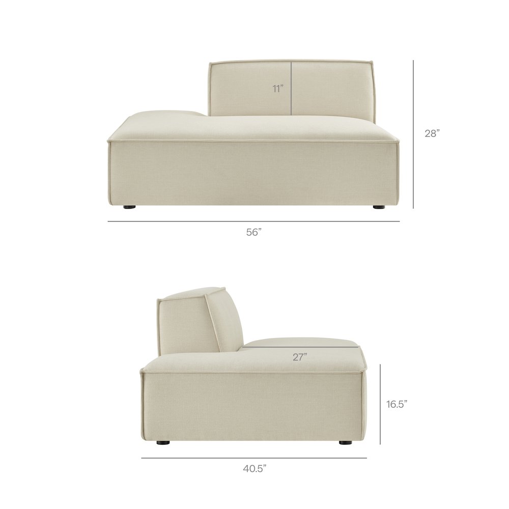 Restore 6-Piece Performance Fabric Upholstered U-Shaped Sectional Sofa. Picture 4
