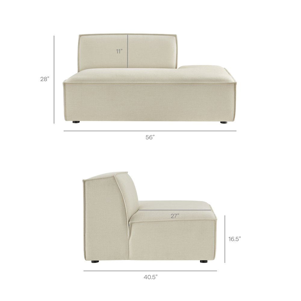 Restore 6-Piece Performance Fabric Upholstered U-Shaped Sectional Sofa. Picture 7