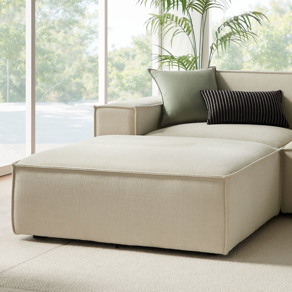 Restore 6-Piece Performance Fabric Upholstered Modular Sectional Sofa. Picture 12