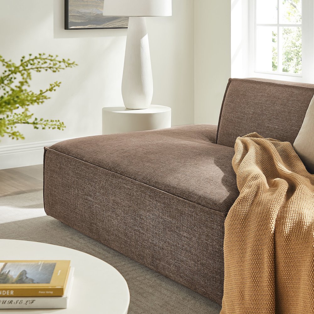 Restore 2-Piece Performance Fabric Upholstered Modular Loveseat. Picture 10