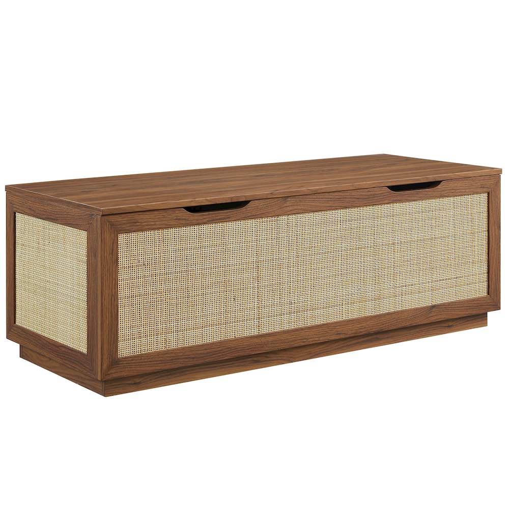 Soma Fluted 3-in-1 Hall Tree With Storage Bench and Coat Rack. Picture 5