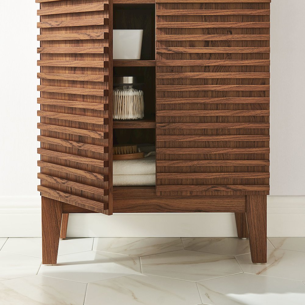 Render Freestanding Bathroom Storage Cabinet. Picture 9