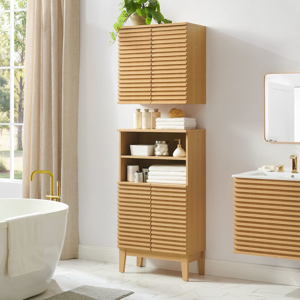 Render Bathroom Cabinet Set. Picture 9