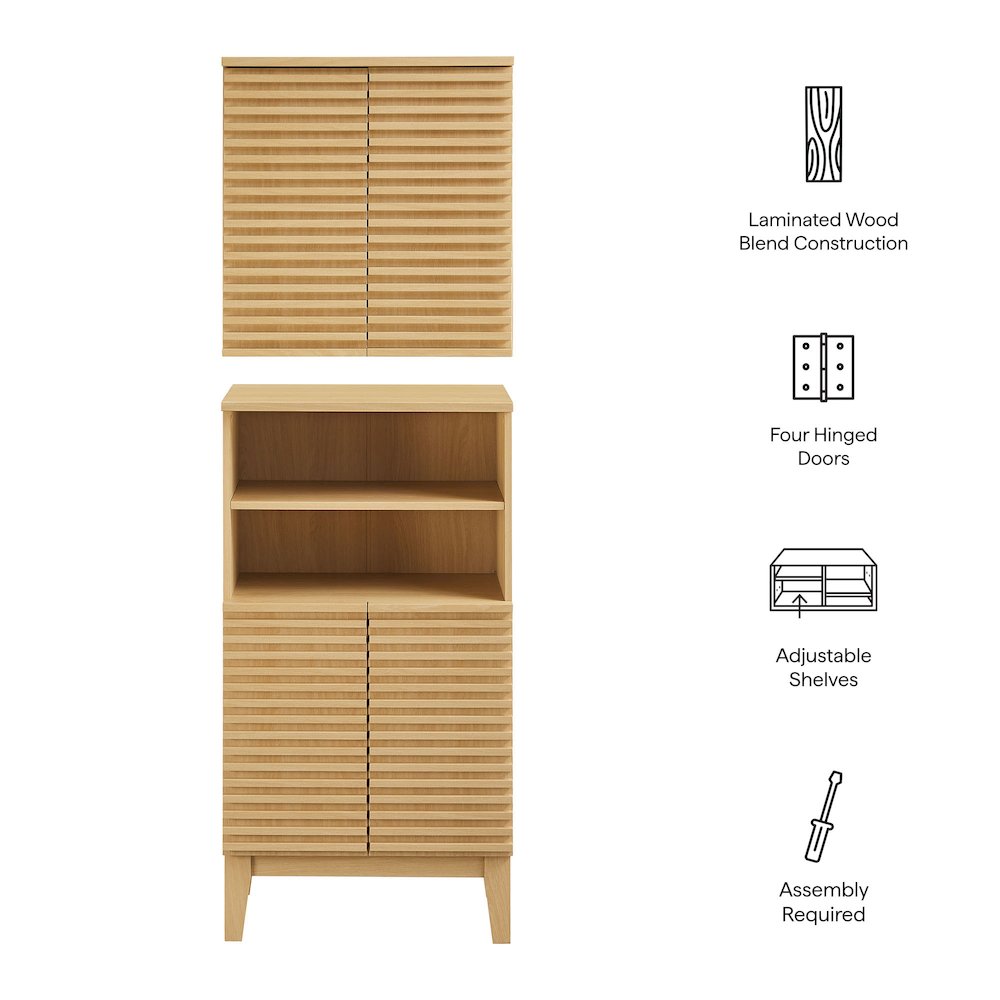 Render Bathroom Cabinet Set. Picture 2