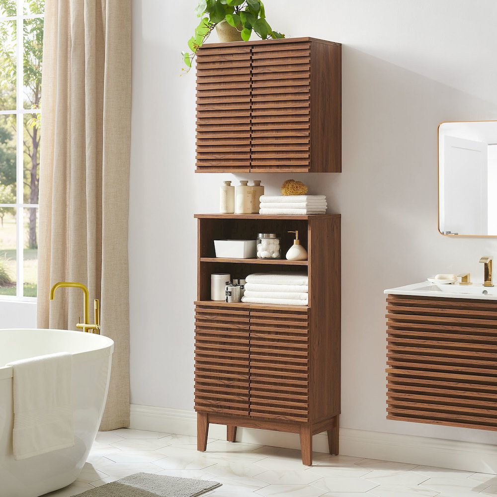 Render Bathroom Cabinet Set. Picture 9