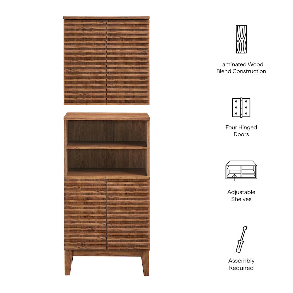 Render Bathroom Cabinet Set. Picture 2