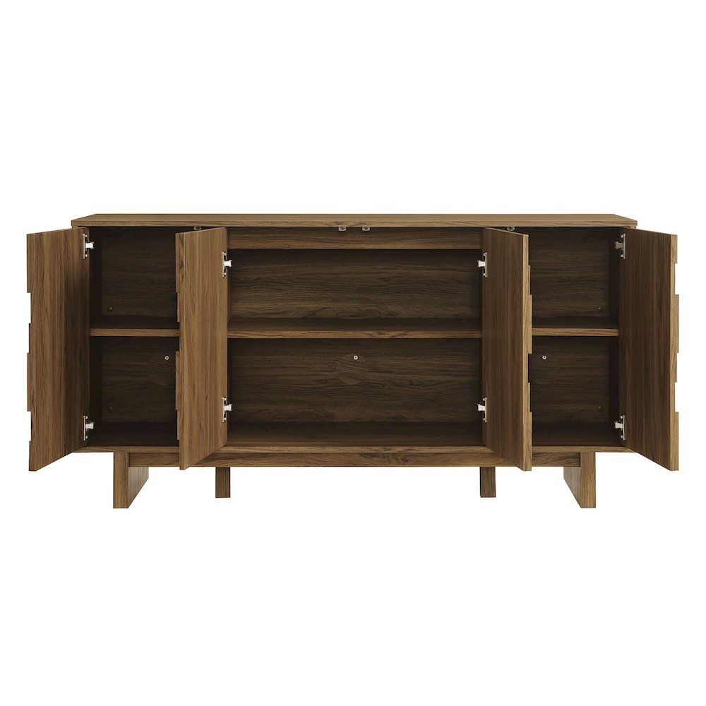 Owen 59 Inch 4 Door Geometric Sideboard. Picture 6