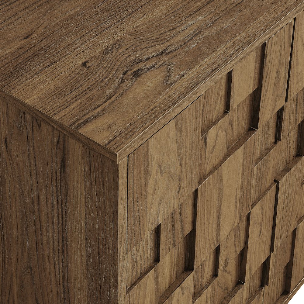 Owen 59 Inch 4 Door Geometric Sideboard. Picture 7