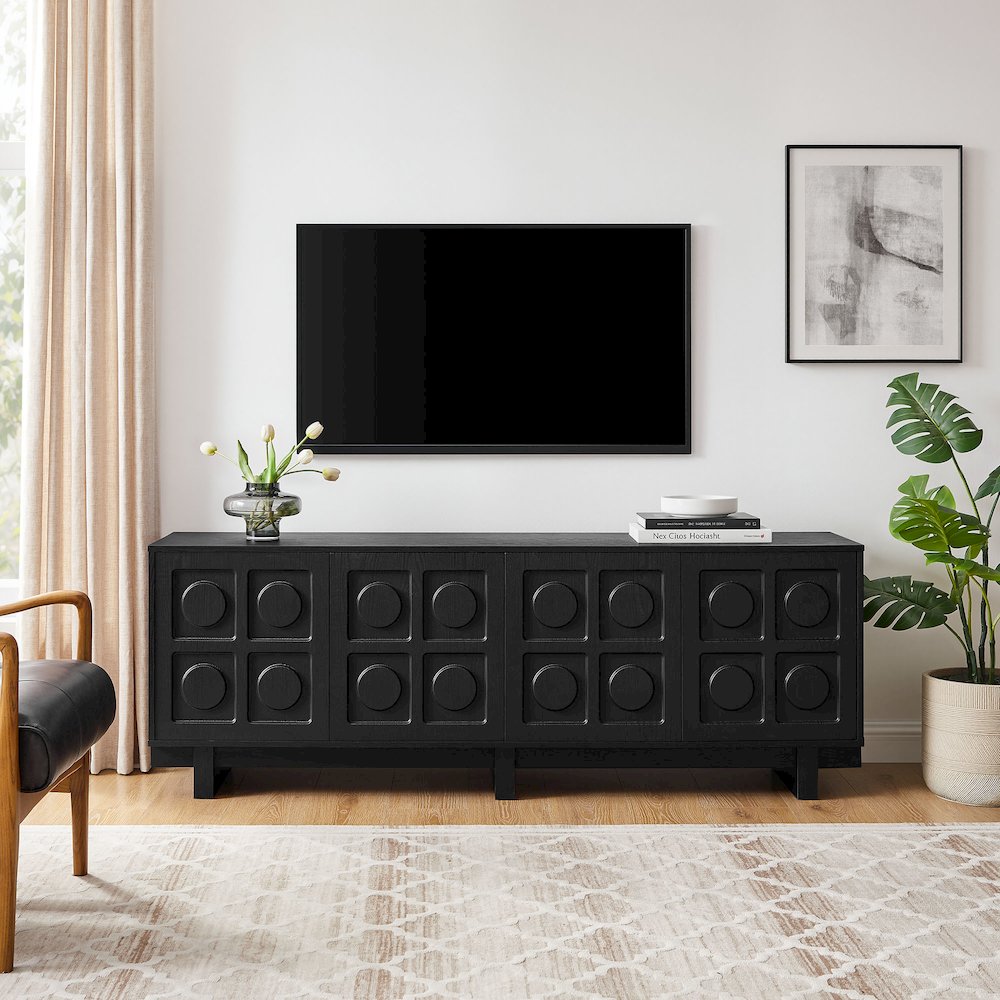 Knox 71 Inch TV Stand. Picture 10