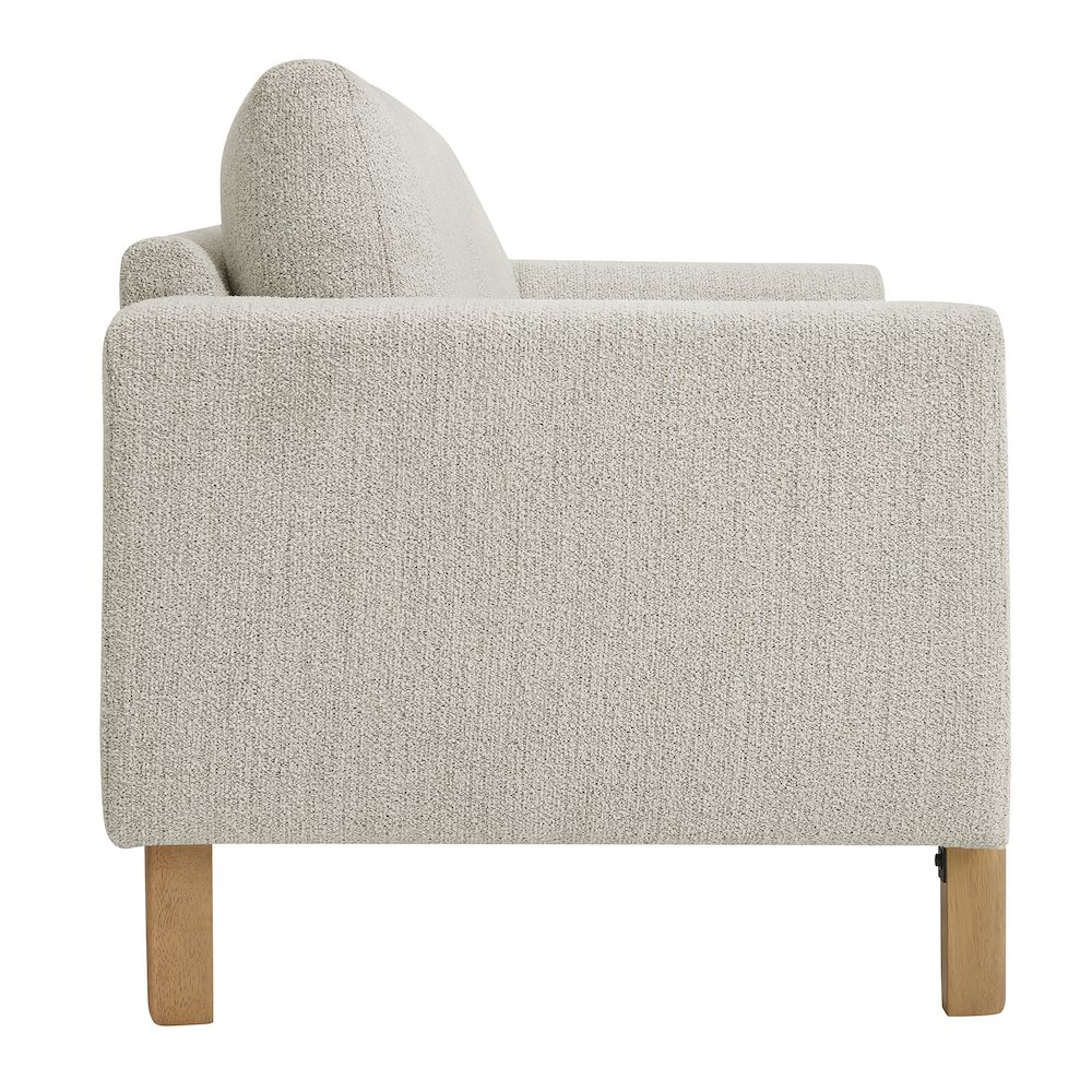 Hawken Boucle Fabric Loveseat. Picture 4