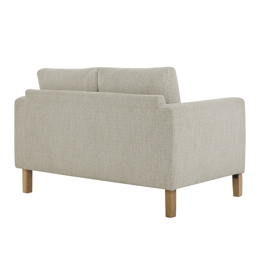 Hawken Boucle Fabric Loveseat. Picture 5