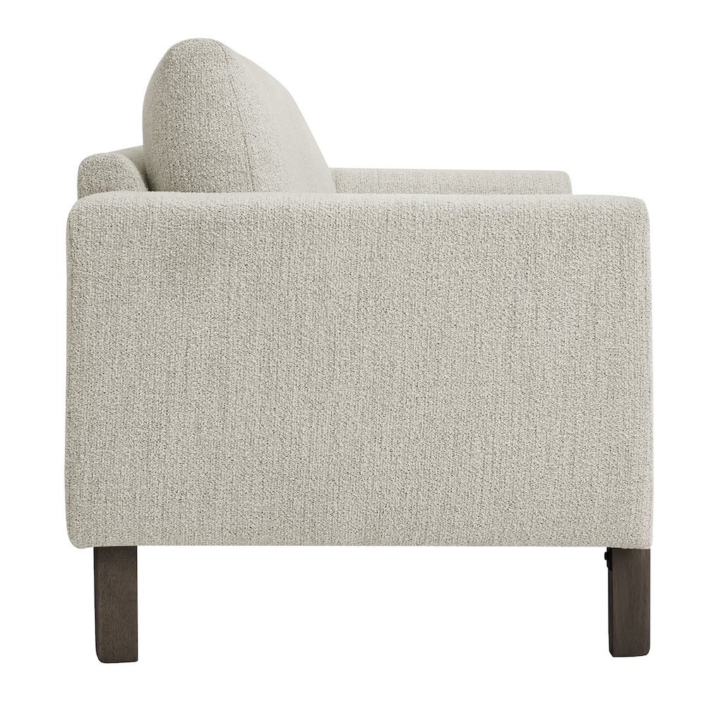 Hawken Boucle Fabric Loveseat. Picture 4
