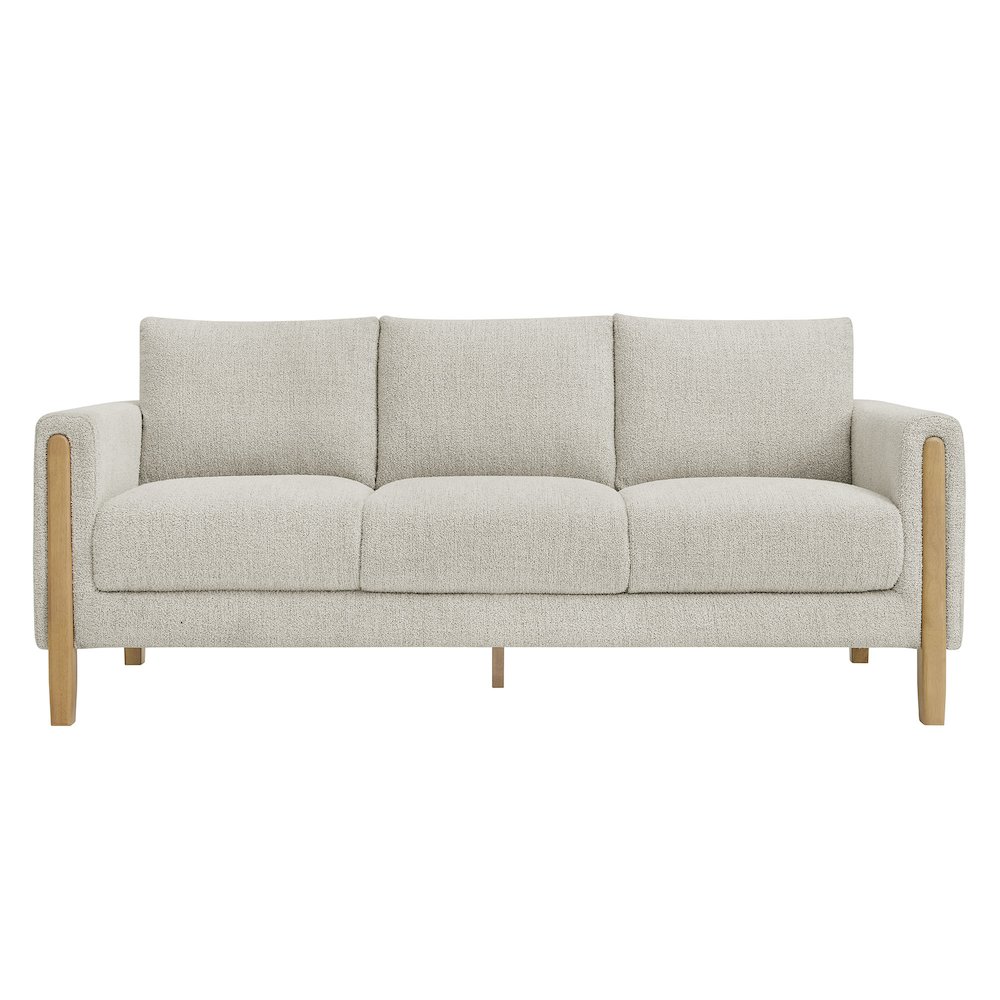 Hawken Boucle Fabric Sofa. Picture 6