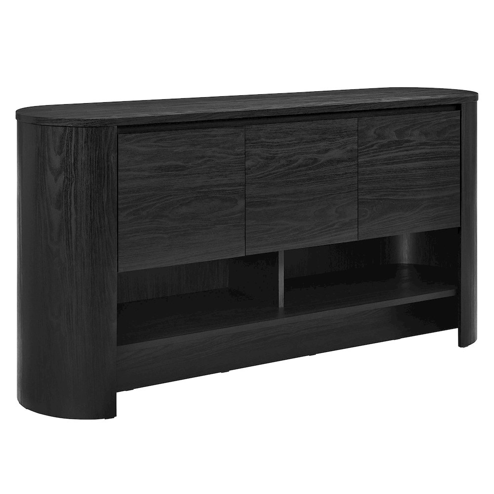 Duval 62 Inch Oval Sideboard. Picture 1