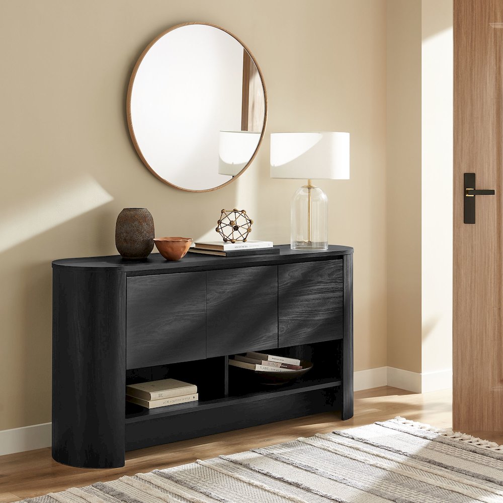 Duval 62 Inch Oval Sideboard. Picture 9