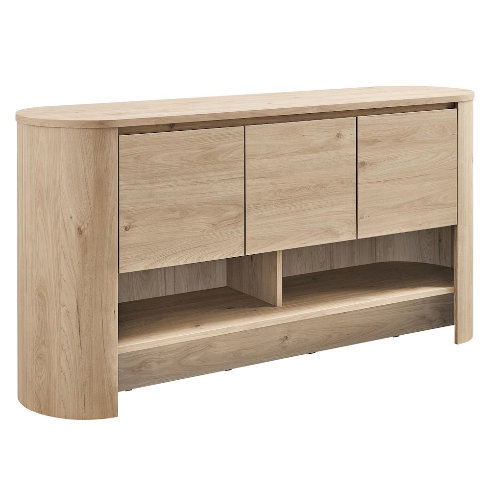 Duval 62 Inch Oval Sideboard. Picture 1