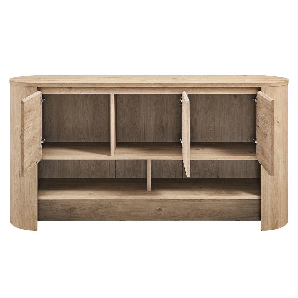 Duval 62 Inch Oval Sideboard. Picture 6