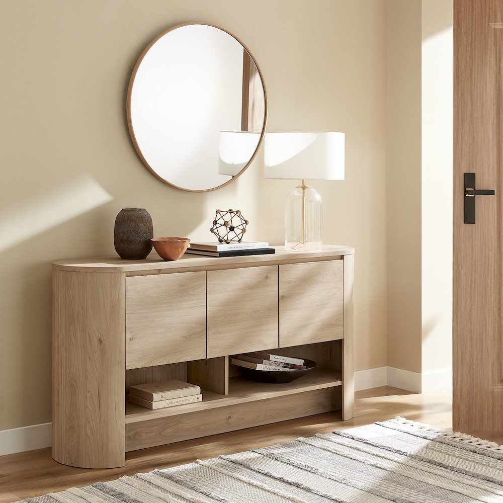 Duval 62 Inch Oval Sideboard. Picture 9