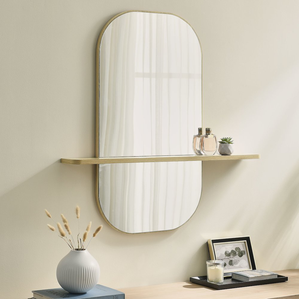 Solstice Large Oval Mirror. Picture 7