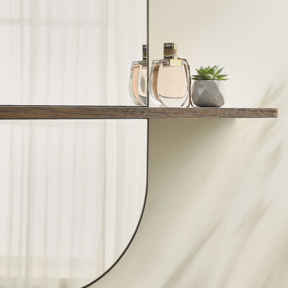 Solstice Large Oval Mirror. Picture 8