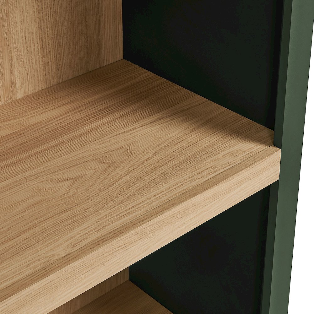 Caleb 4 Arched Display Shelf Bookcase. Picture 6