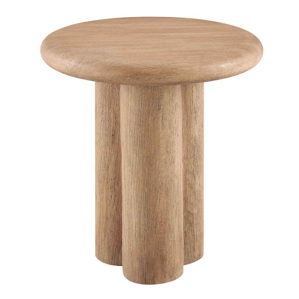 Tori 20 Inch Round Indoor and Outdoor Patio Side Table. Picture 1