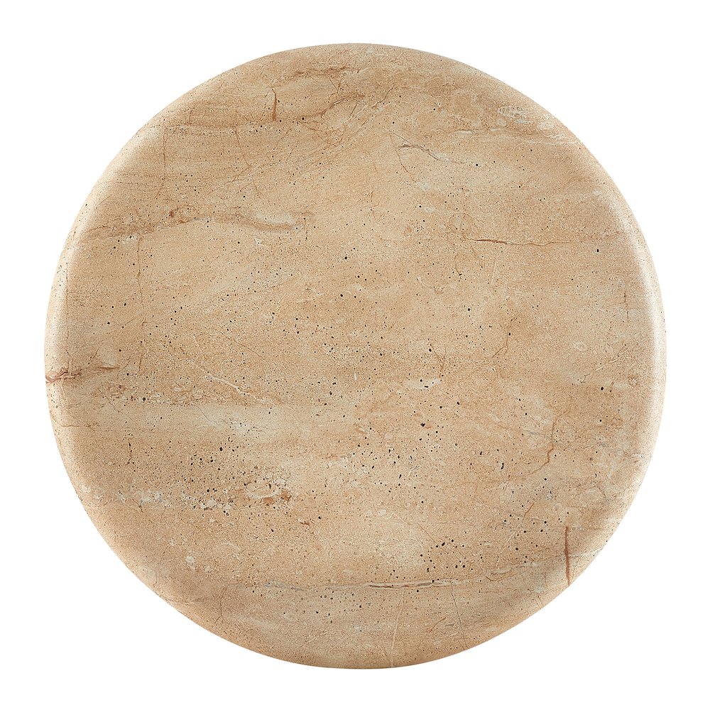 Tori 20 Inch Round Indoor and Outdoor Patio Side Table. Picture 5