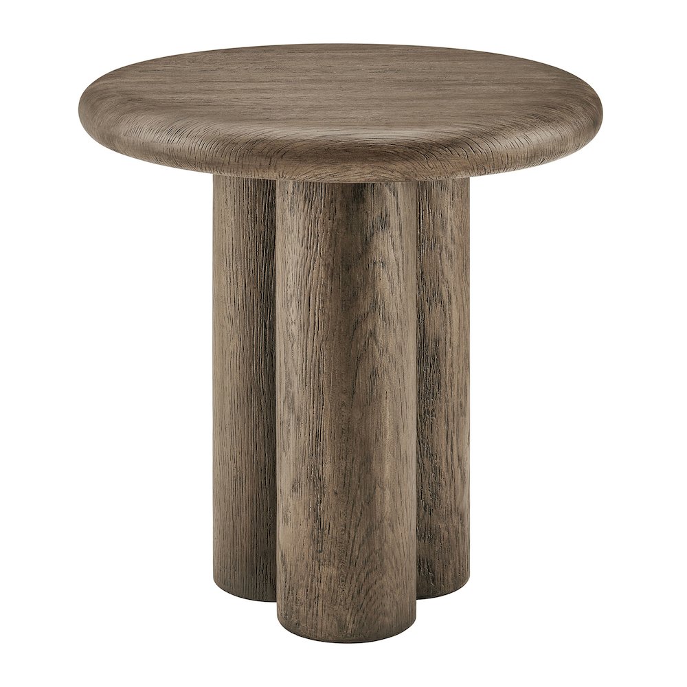 Tori 20 Inch Round Indoor and Outdoor Patio Side Table. Picture 1
