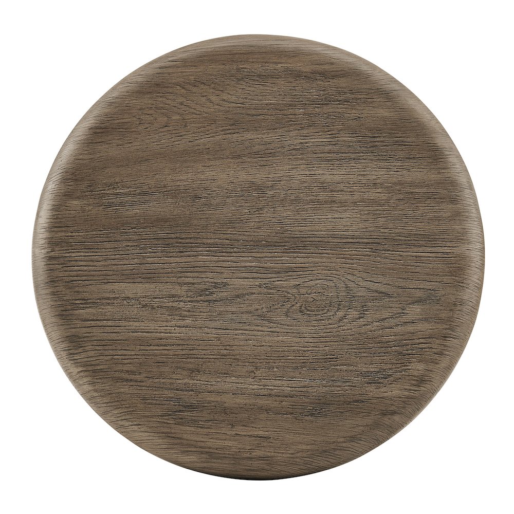 Tori 20 Inch Round Indoor and Outdoor Patio Side Table. Picture 5