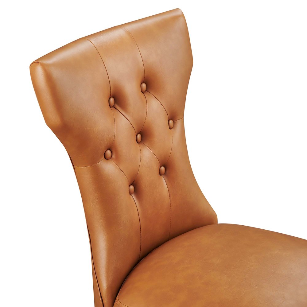 Silhouette Dining Vinyl Side Chair. Picture 6