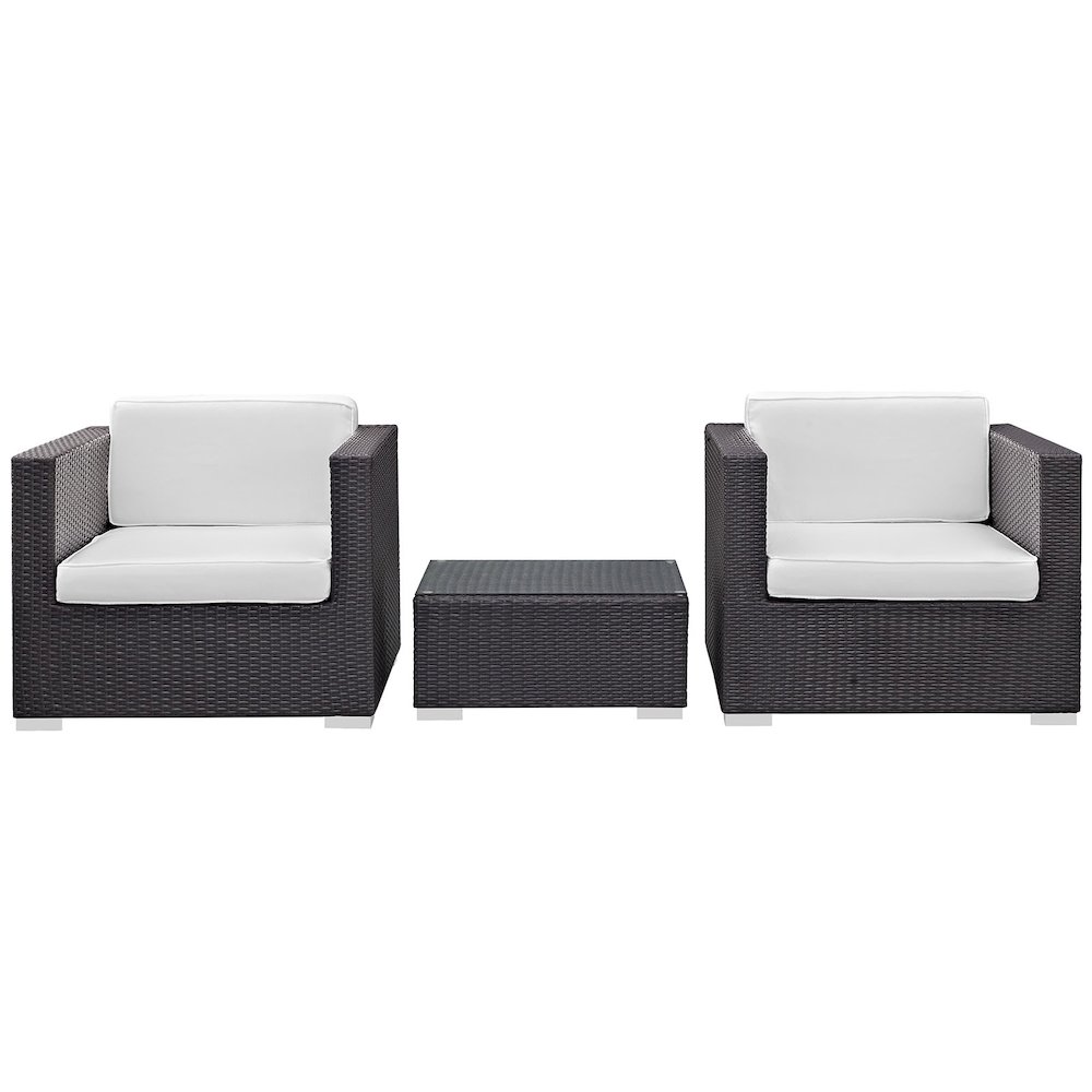 Burrow 3 Piece Outdoor Patio Sofa Set. Picture 2