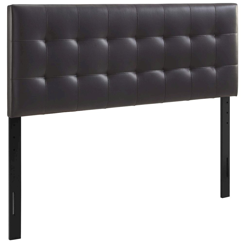 Lily Upholstered Vinyl Queen Headboard. Picture 1