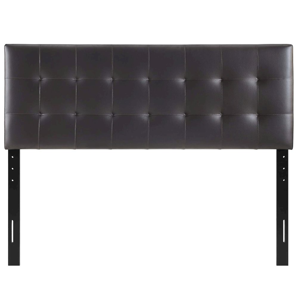 Lily Upholstered Vinyl Queen Headboard. Picture 2
