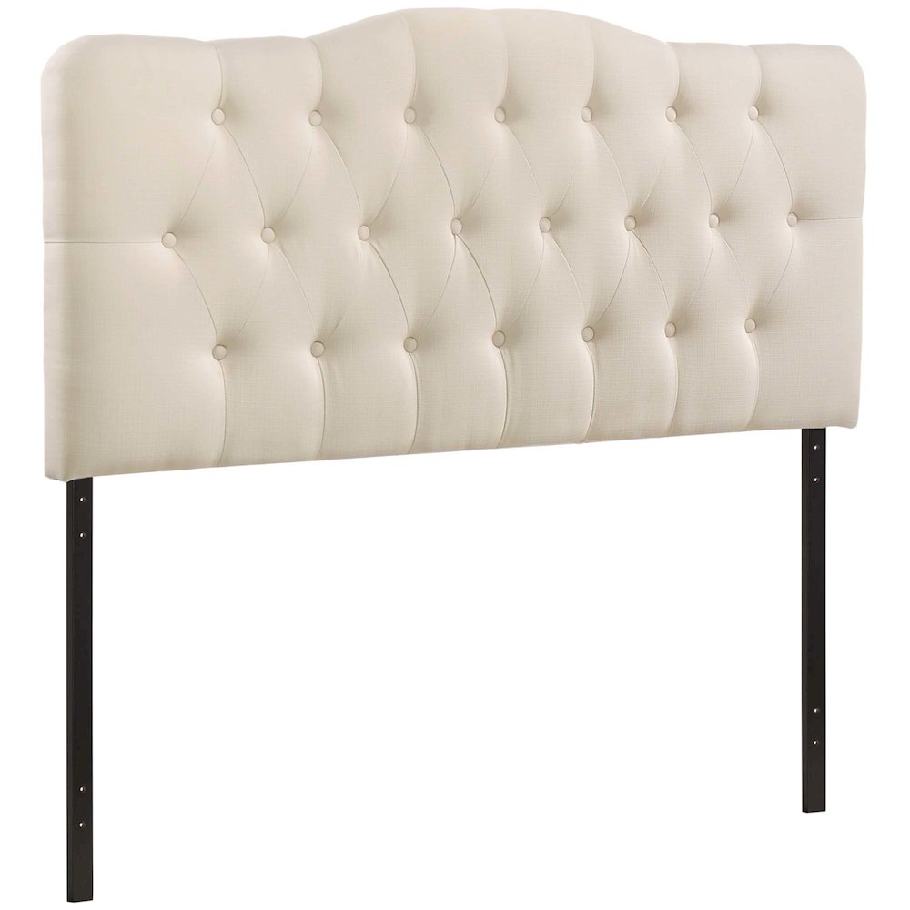 Annabel Upholstered Fabric Full Headboard. Picture 1