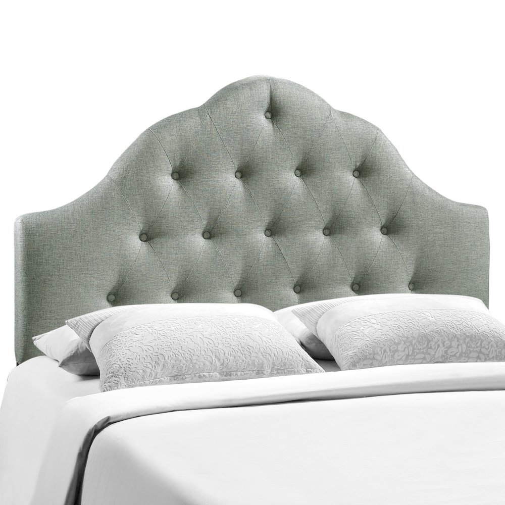 Sovereign Upholstered Fabric King Headboard. Picture 1