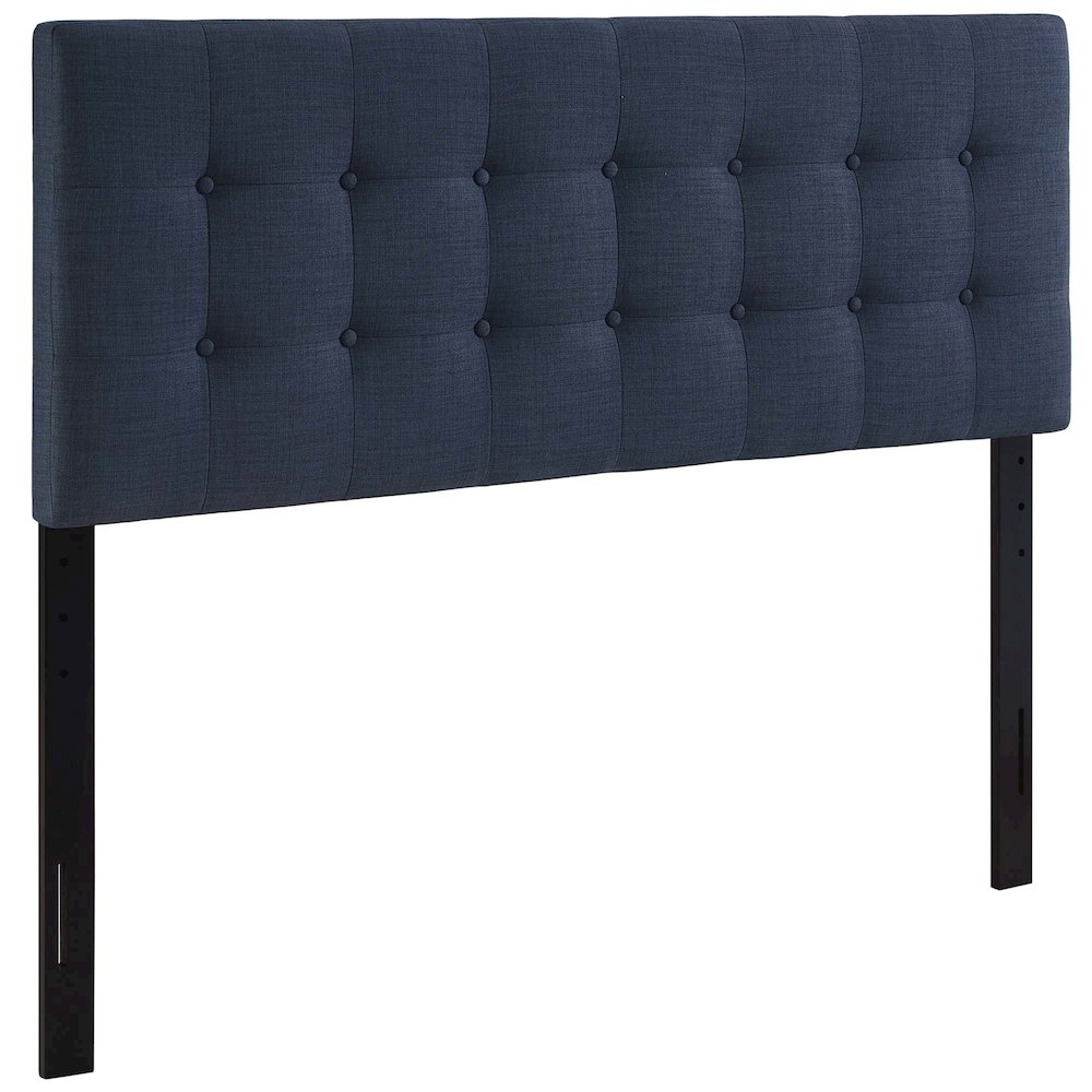 Emily Upholstered Fabric King Headboard. Picture 1