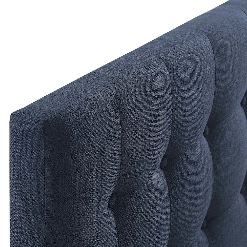 Emily Upholstered Fabric King Headboard. Picture 4
