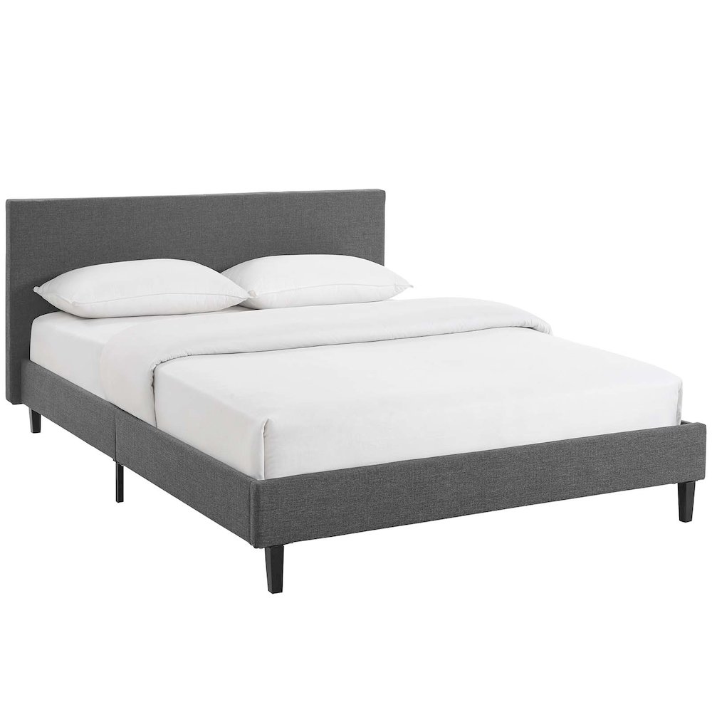 Anya Fabric Full Bed. Picture 1