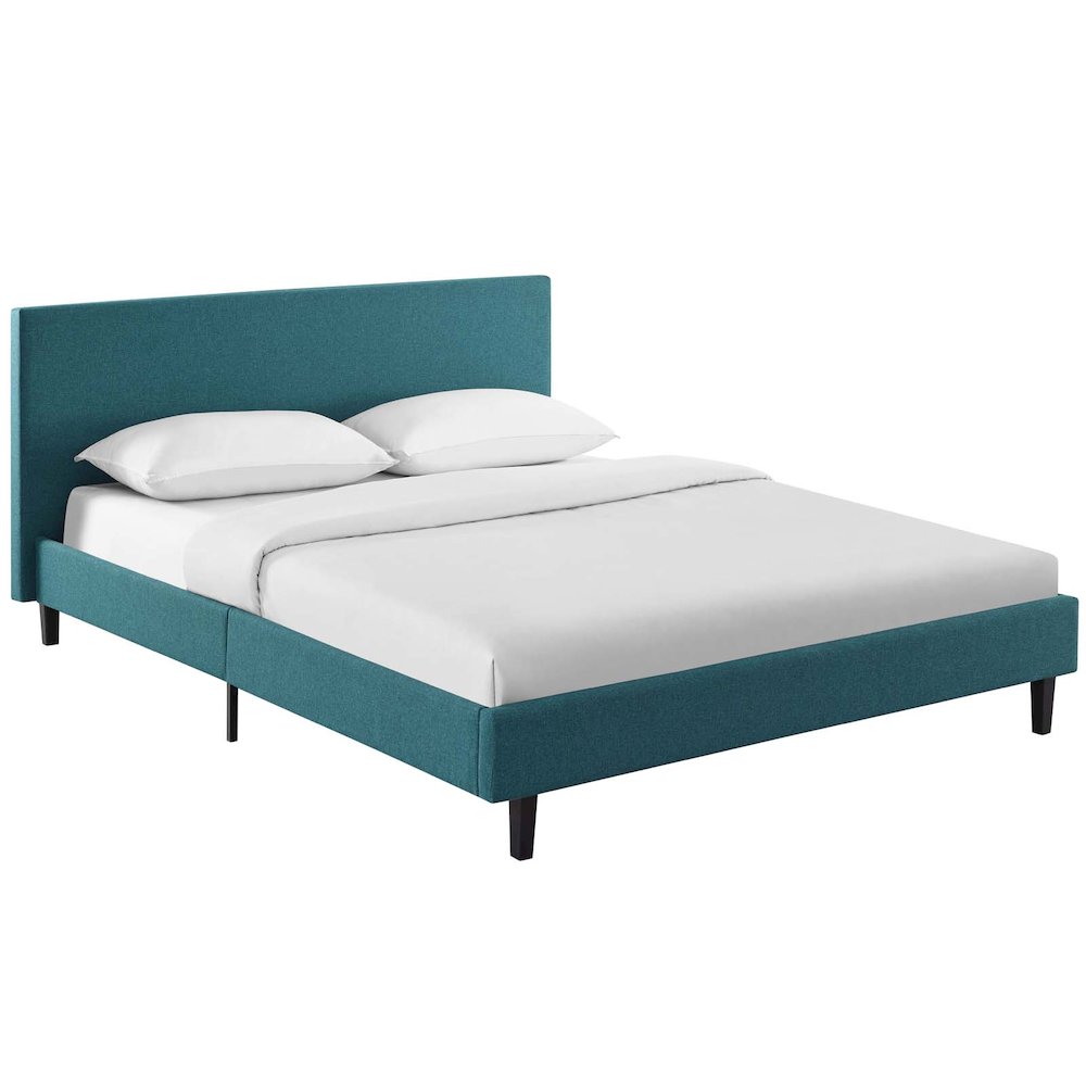 Anya Fabric Full Bed. Picture 1
