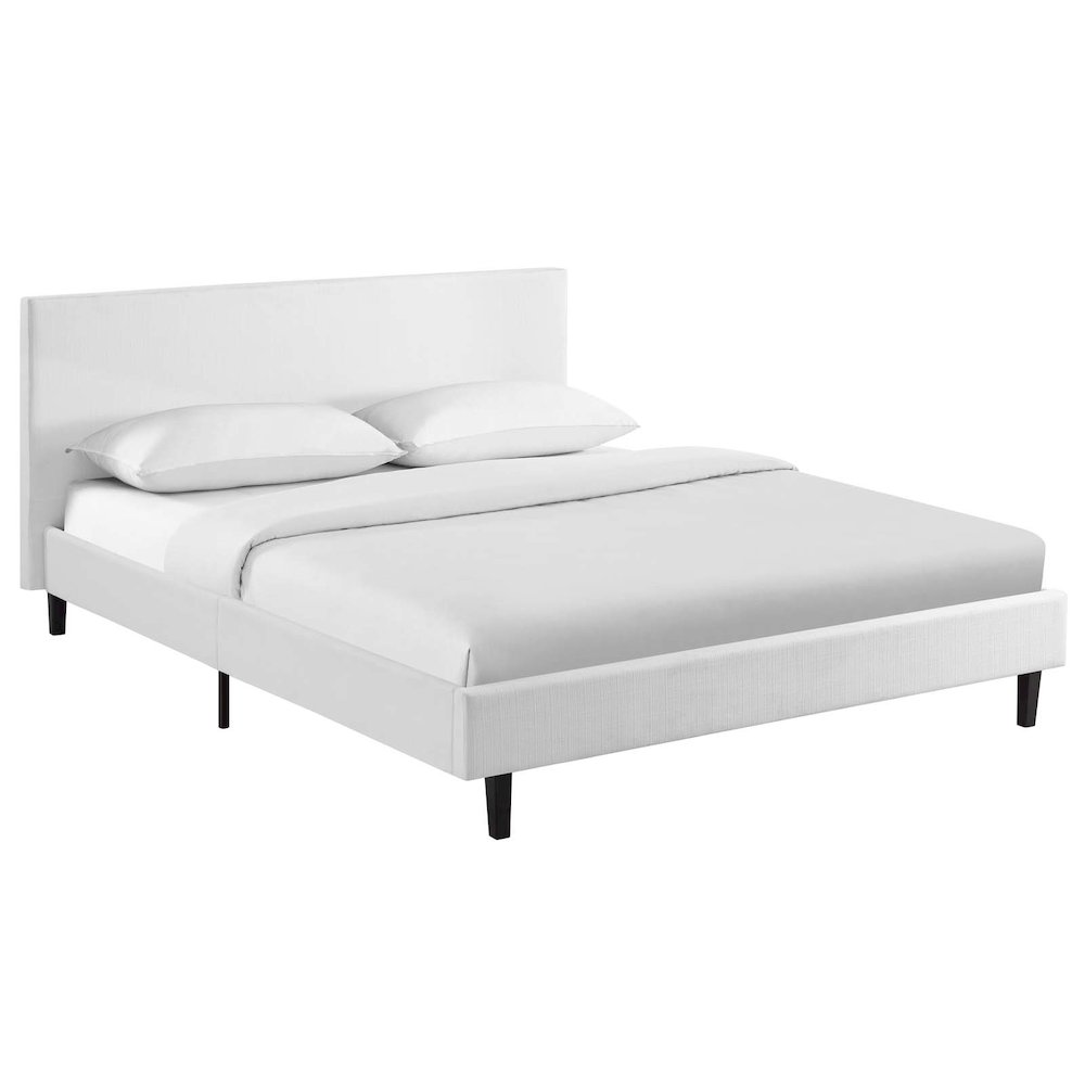 Anya Fabric Full Bed. Picture 1