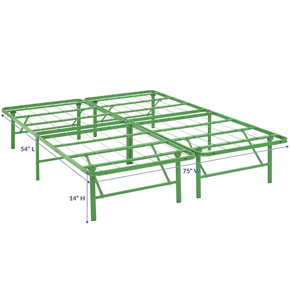 Horizon Stainless Steel Full Bed Frame. Picture 2