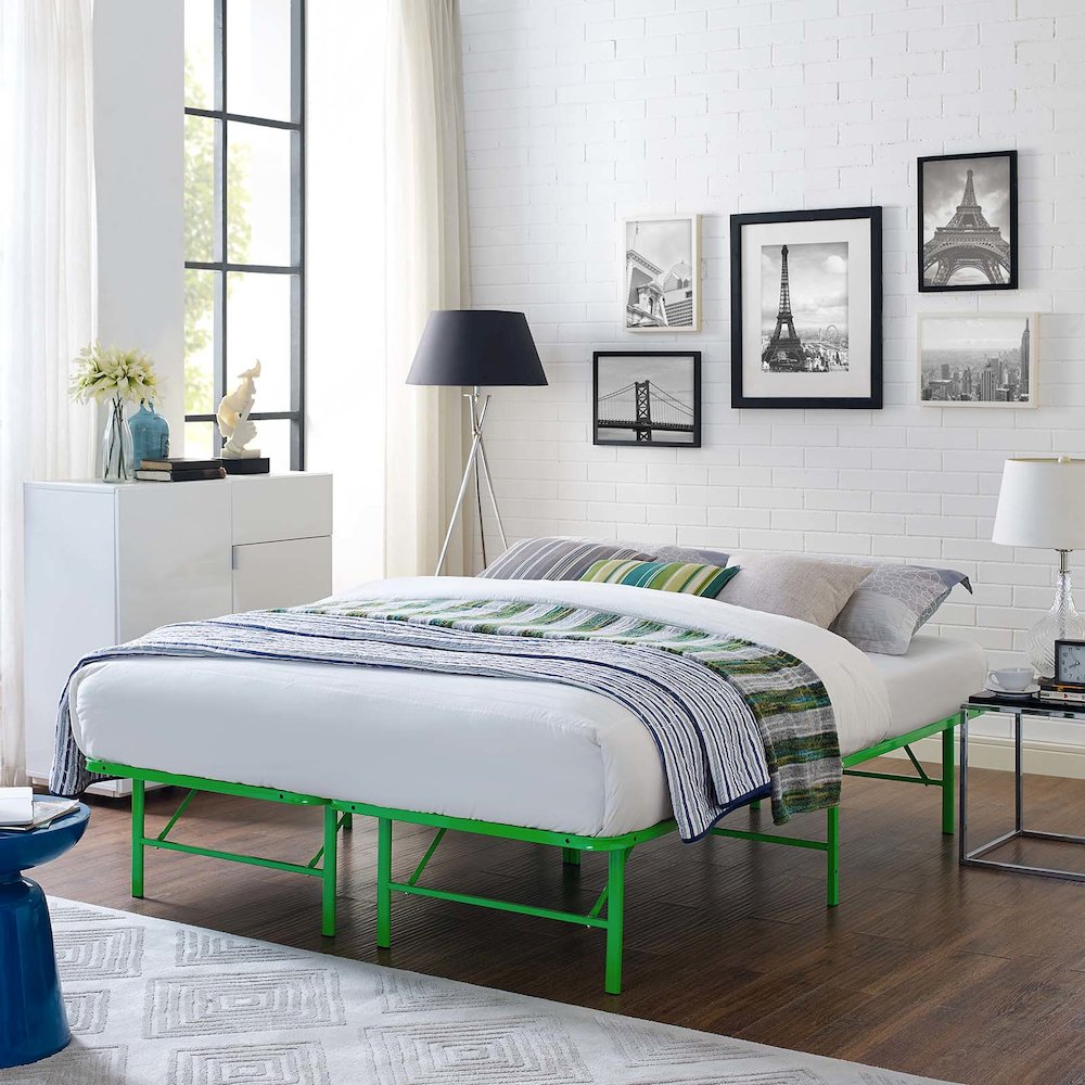 Horizon Stainless Steel Full Bed Frame. Picture 8