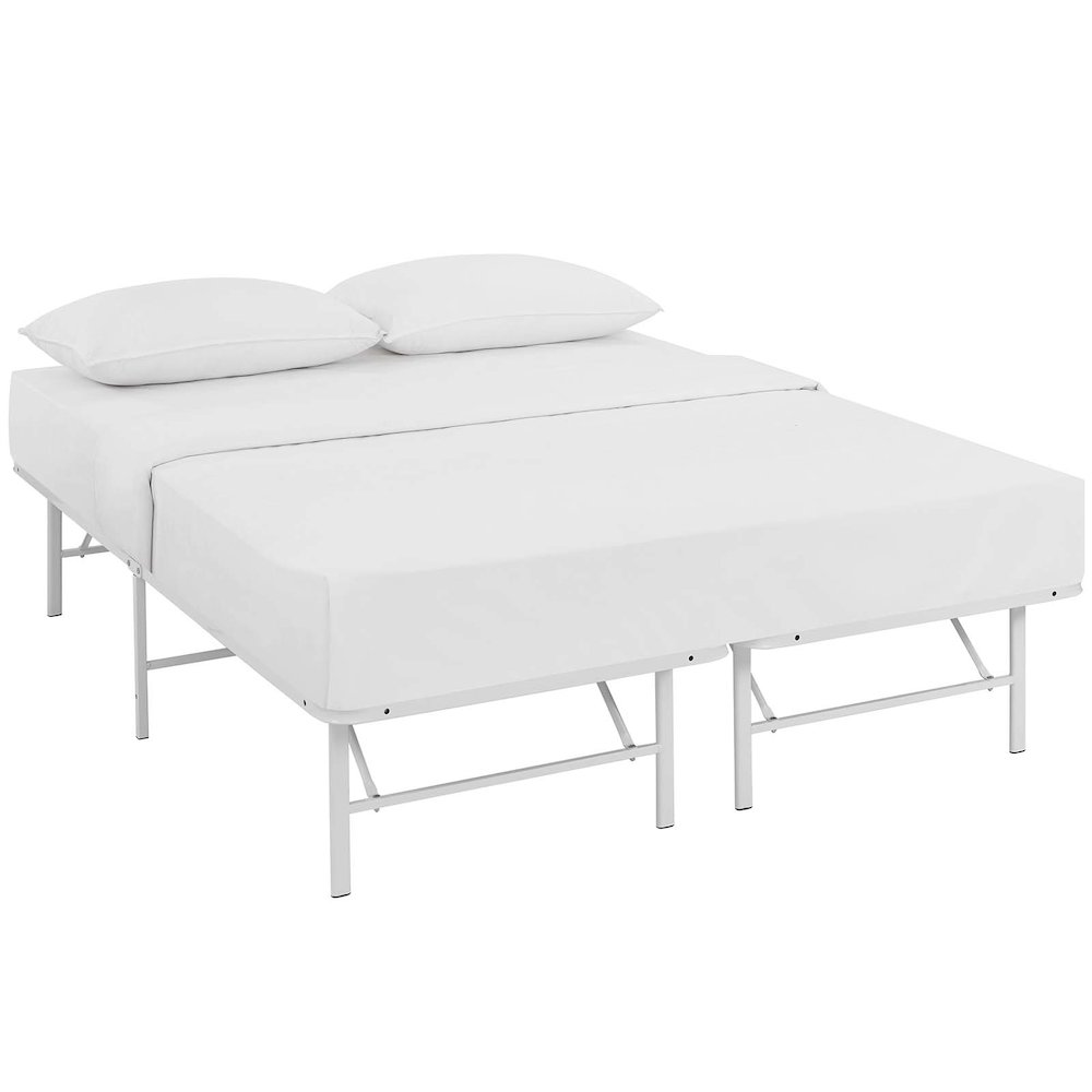 Horizon Stainless Steel Full Bed Frame. Picture 1