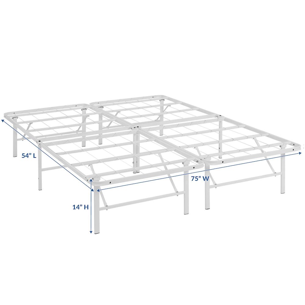 Horizon Stainless Steel Full Bed Frame. Picture 2