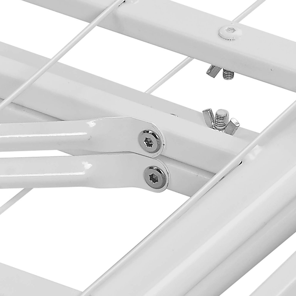 Horizon Stainless Steel Full Bed Frame. Picture 6