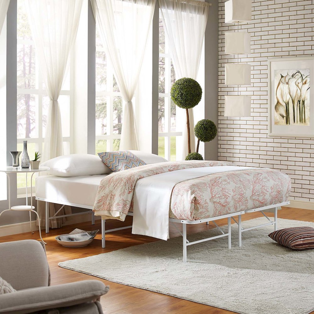Horizon Stainless Steel Full Bed Frame. Picture 8